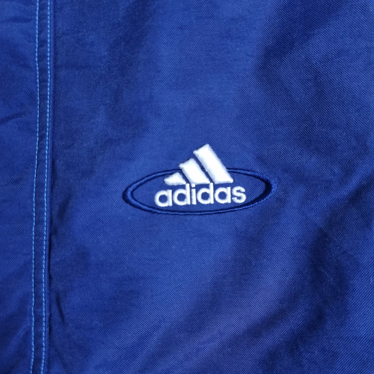2000s adidas Performance Utility Outdoor Jacket Navy 3-Stripes (L)