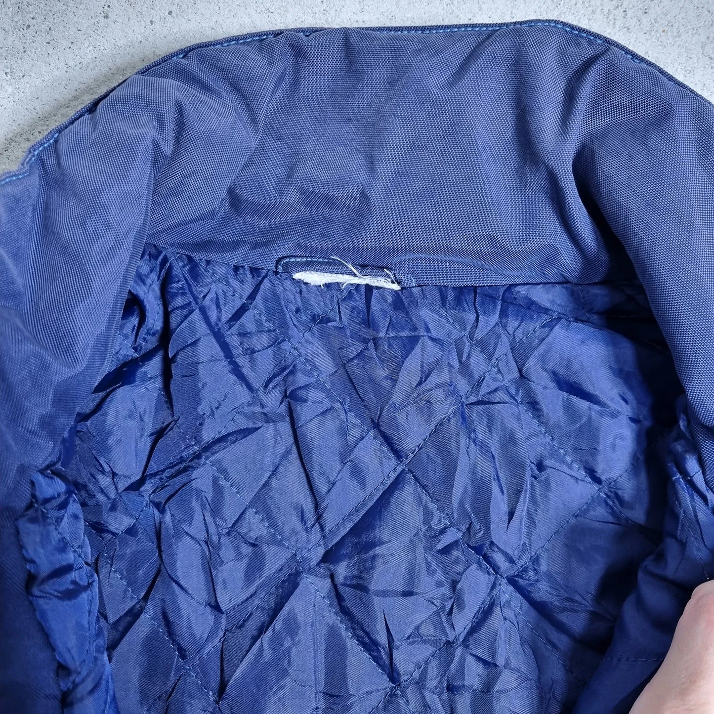 2000s adidas Performance Utility Outdoor Jacket Navy 3-Stripes (L)