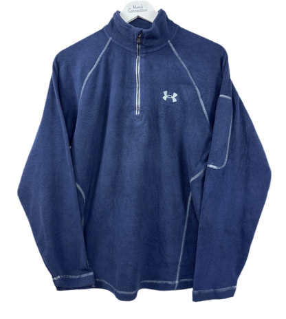 Under Armour 1/4 Zip Fleece Blau (S)