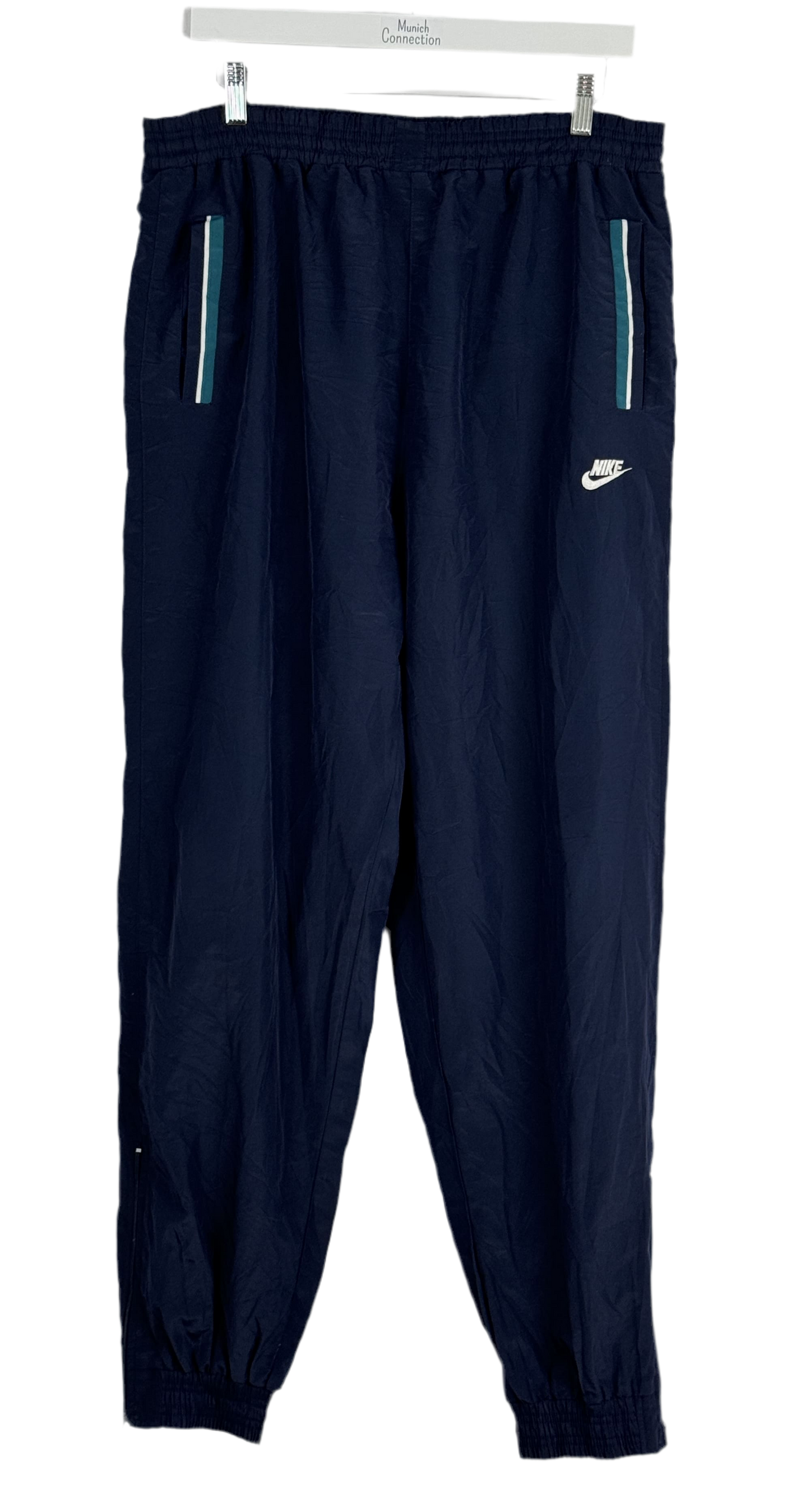 Nike Trackpant Dunkelblau Grün (L)