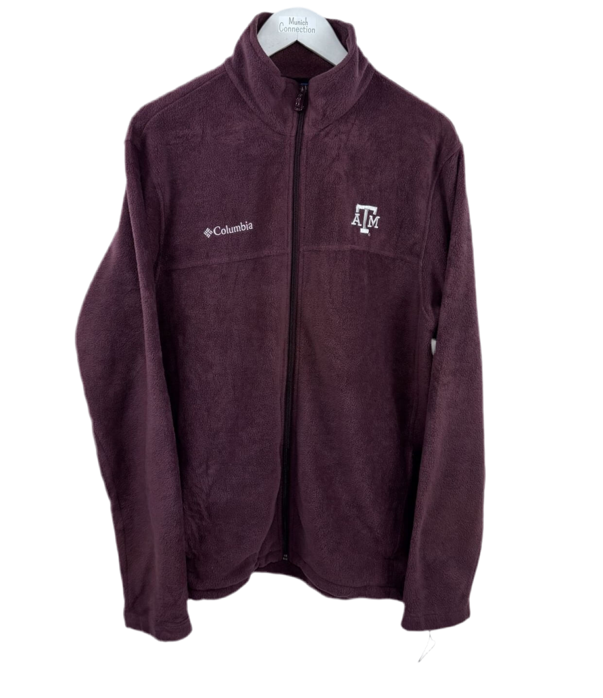 Columbia Zip Jacke Fleece Rot (L)