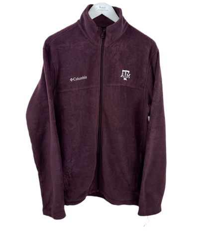 Columbia Zip Jacke Fleece Rot (L)