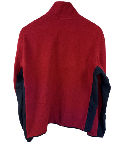 Nautica 1/4 Zip Fleece Rot (S)