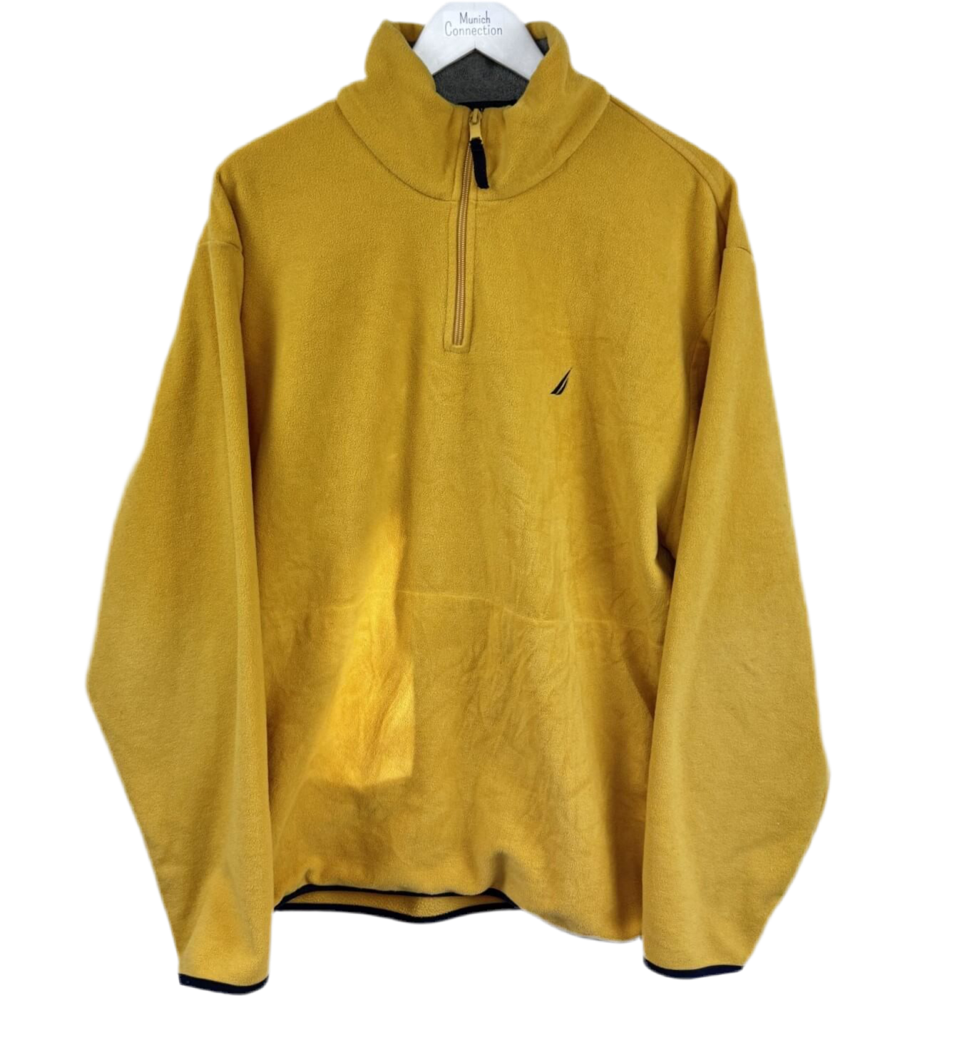 Nautica 1/4 Zip Fleece Gelb (XL)