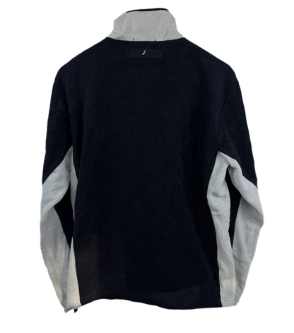 Nautica 1/4 Zip Fleece Zip Blau (S)