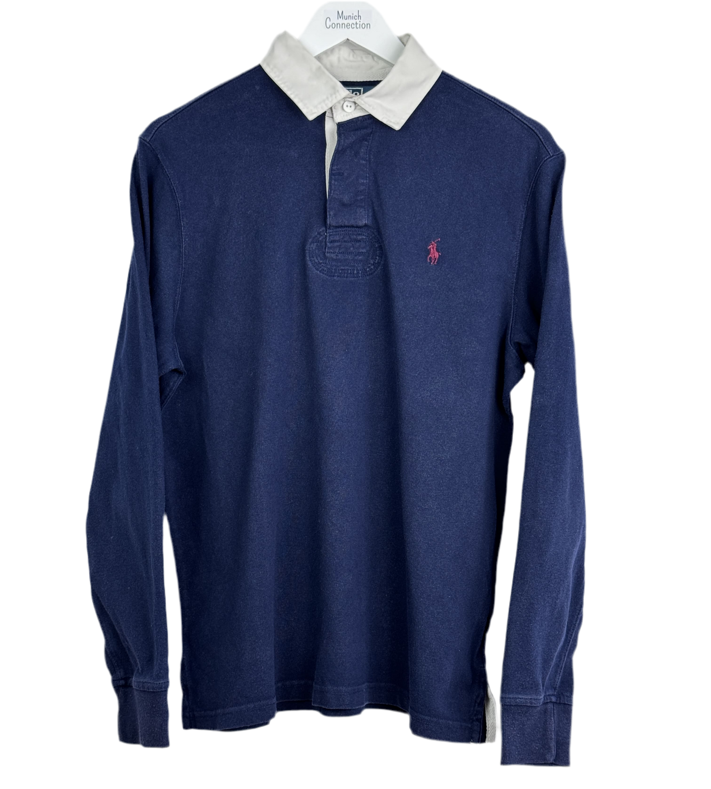 Ralph Lauren Langarmpolo Dunkelblau (M)