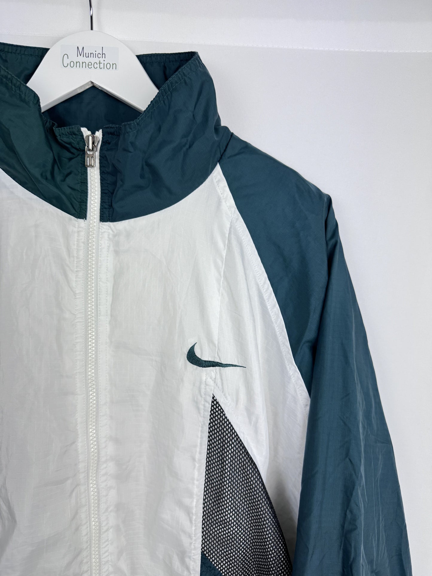 Nike Jacke Weiß Grün (XXL)