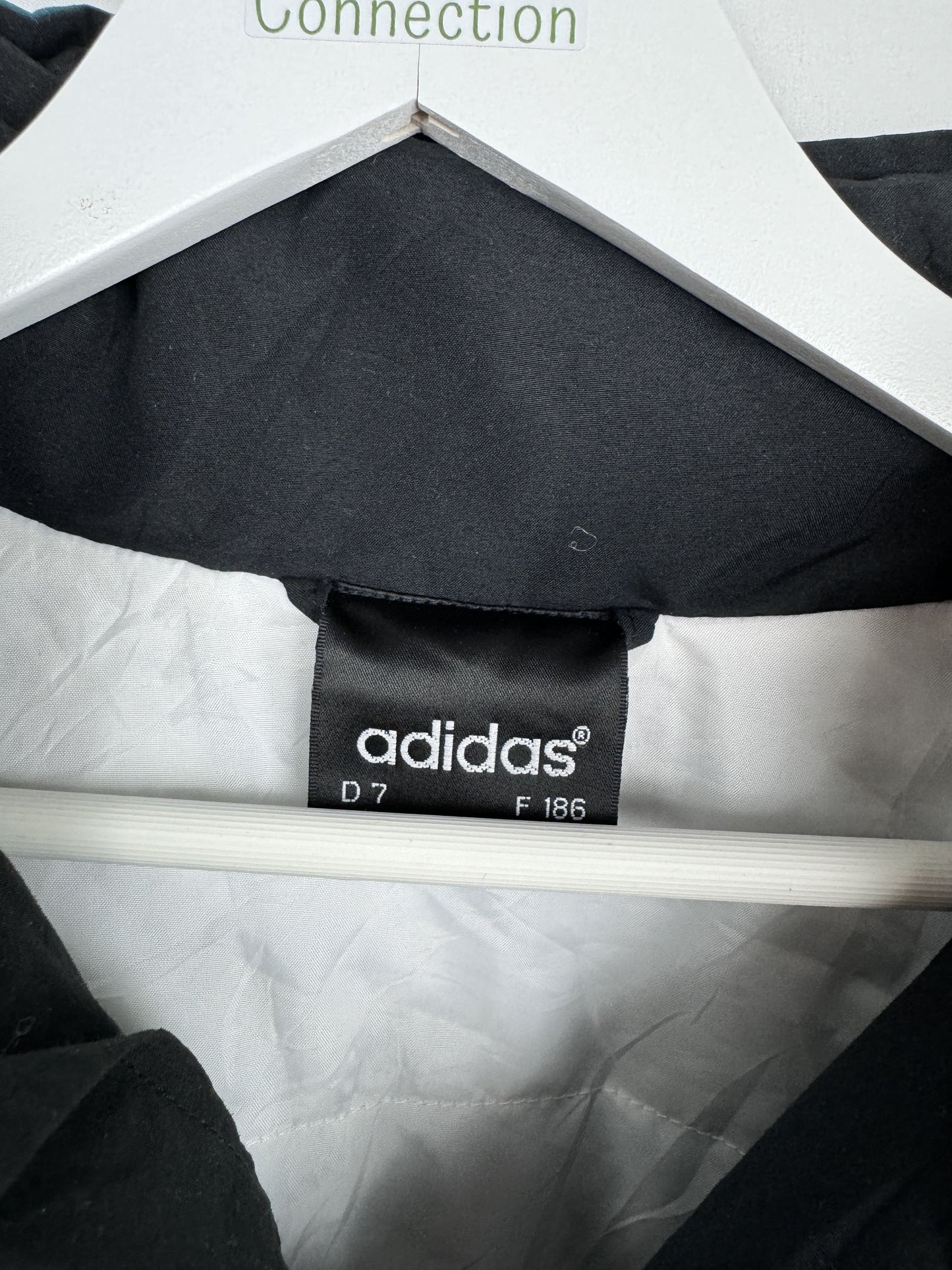 Adidas Jacke Schwarz Grün (7/XL)