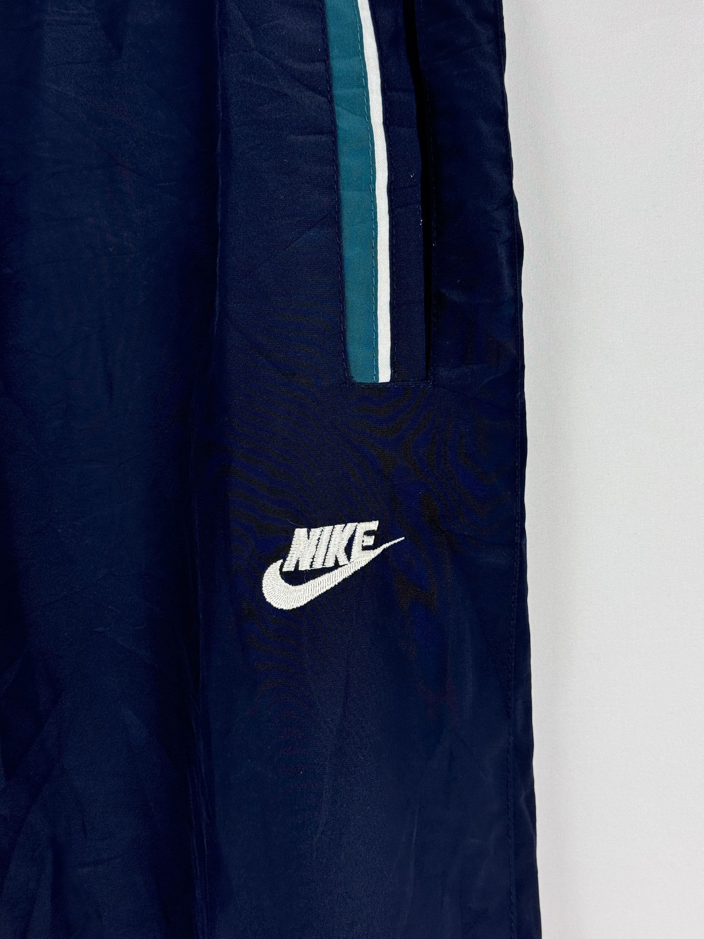 Nike Trackpant Dunkelblau Grün (L)