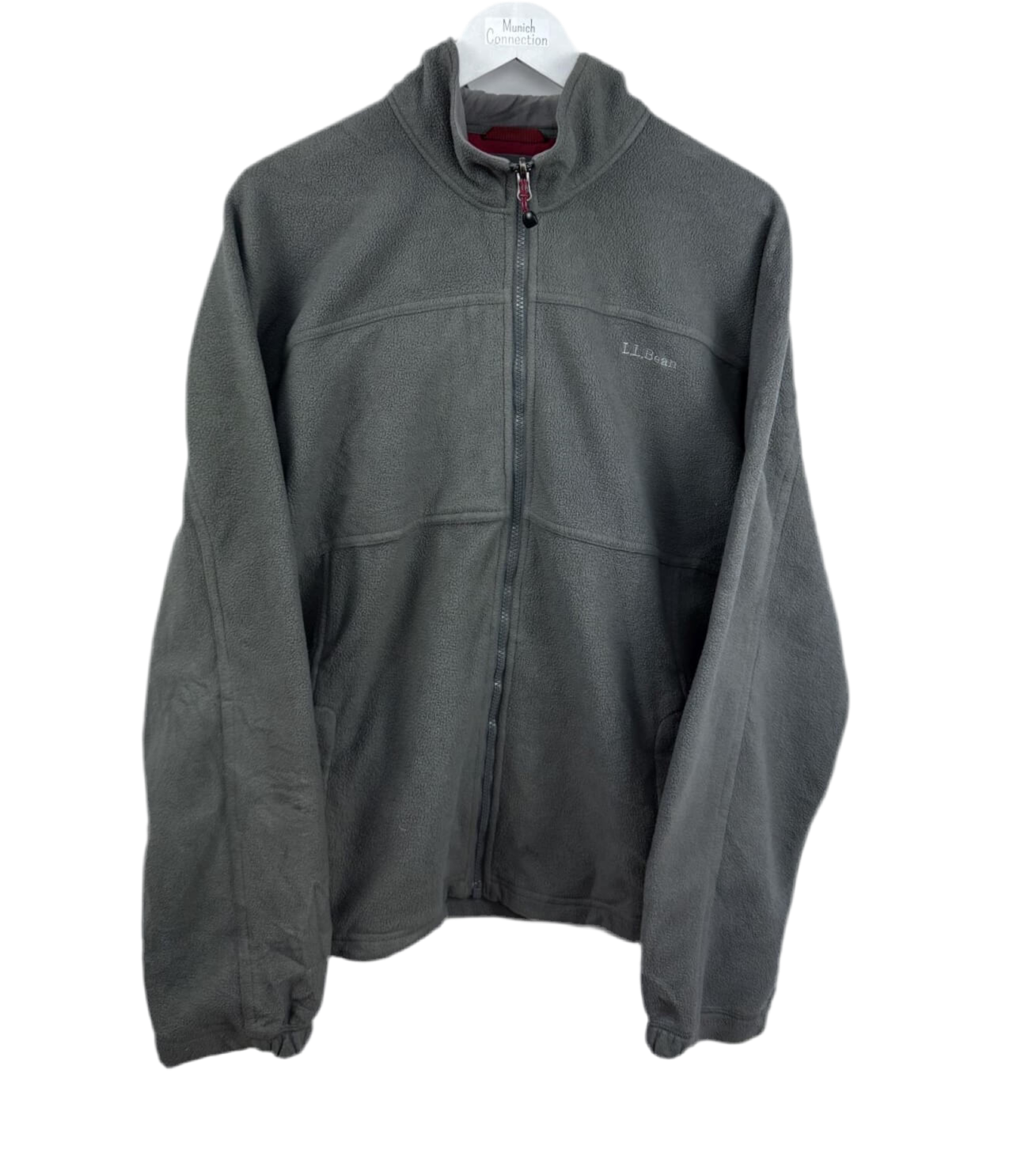 L.L.Bean Zip Jacke Fleece Grau (L)