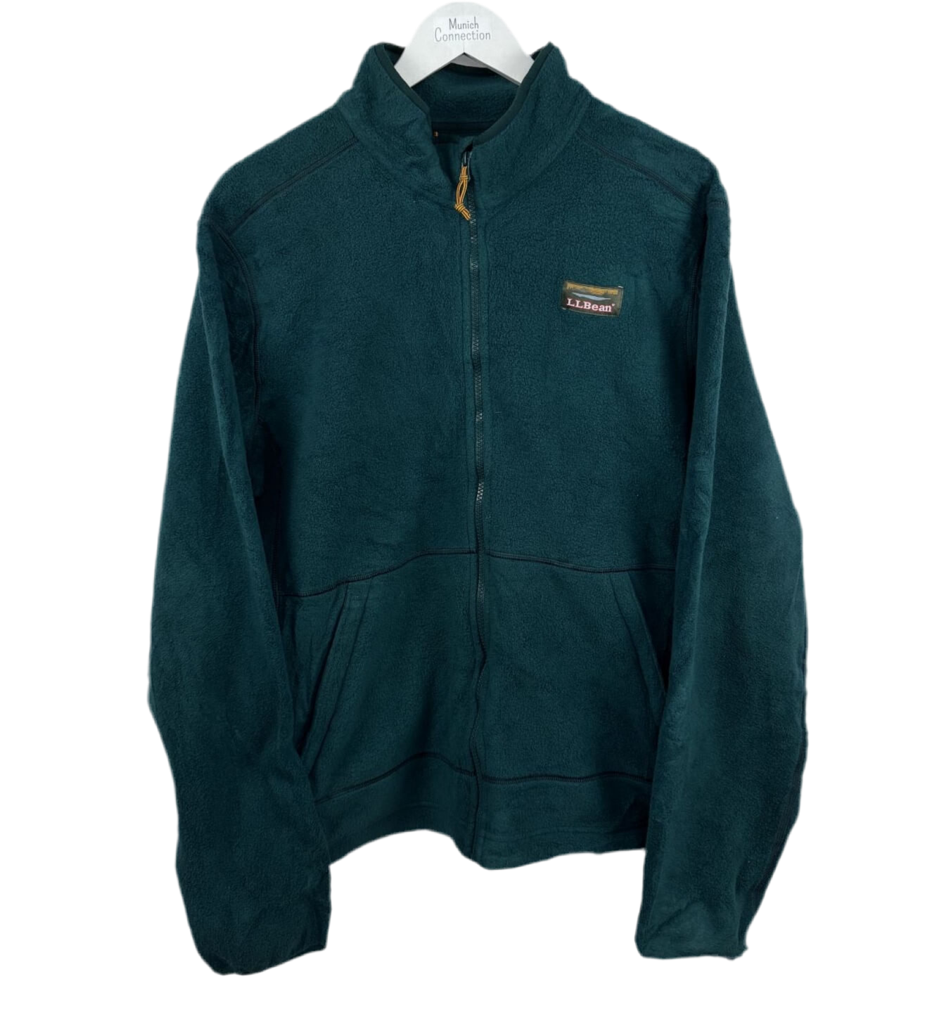 L.L.Bean Zip Jacke Fleece Grün (L)