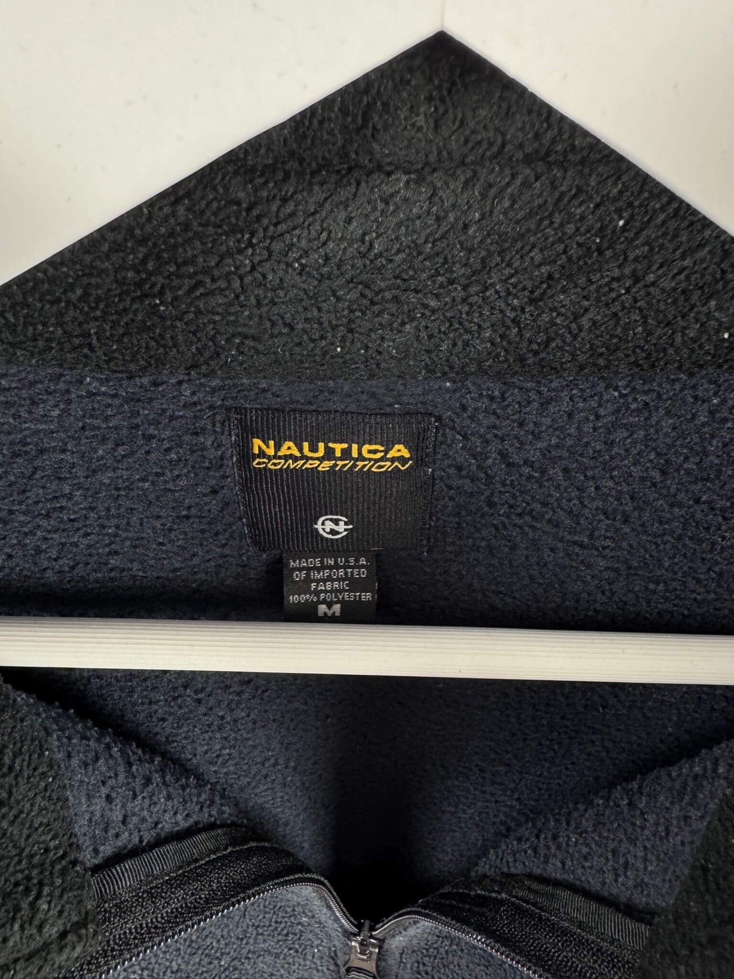 Nautica 1/4 Zip Fleece Blau (M)