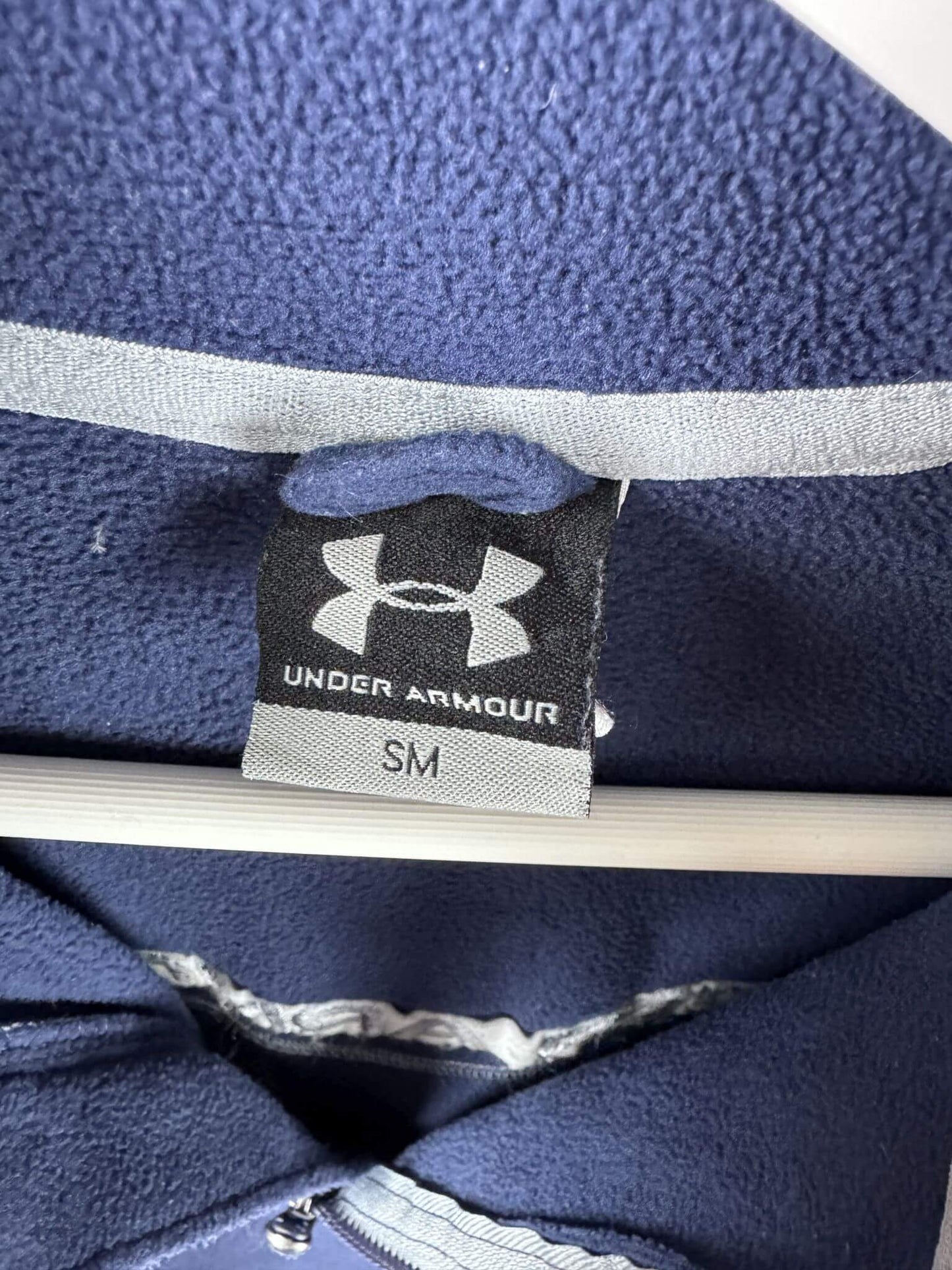 Under Armour 1/4 Zip Fleece Blau (S)