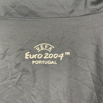 Adidas Euro 2004 Portugal Windbreaker Dunkelgrau (L)