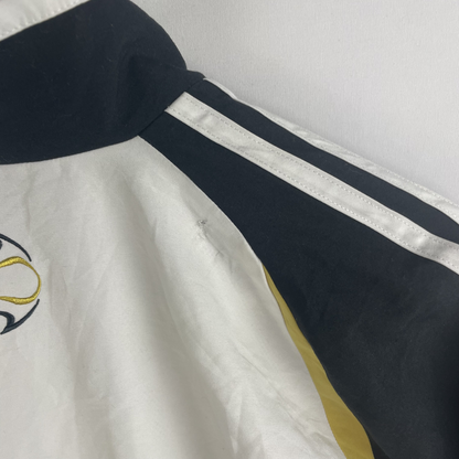 2000s Adidas WM 2006 Windbreaker Weiß/Schwarz/Gelb (M)