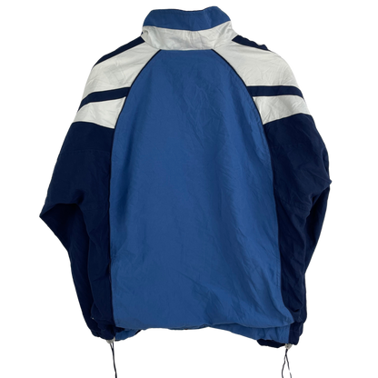 90s Adidas Windbreaker blau weiß (L)