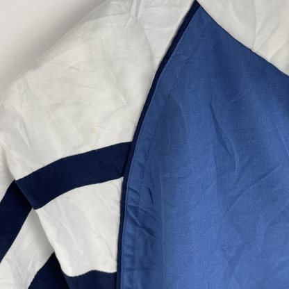 90s Adidas Windbreaker blau weiß (L)