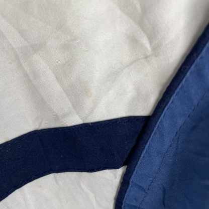 90s Adidas Windbreaker blau weiß (L)