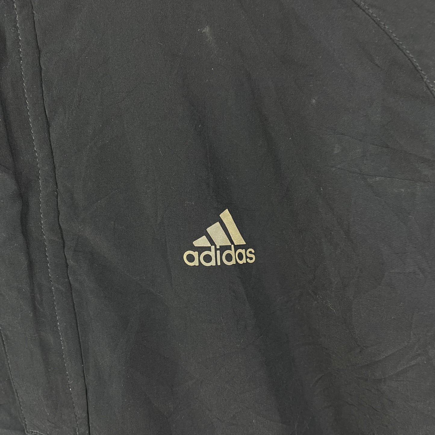 Adidas Half-Zip Windbreaker Navy/Silber (XL)