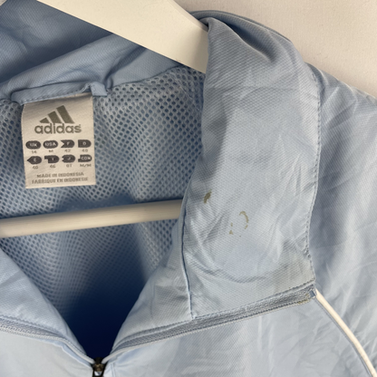 2000s Adidas Windbreaker Hellblau (M)