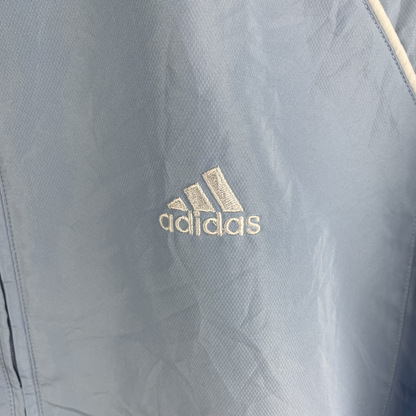 2000s Adidas Windbreaker Hellblau (M)