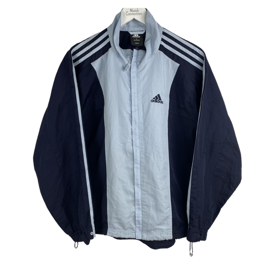2000s Adidas Windbreaker Marine/Hellblau (M)
