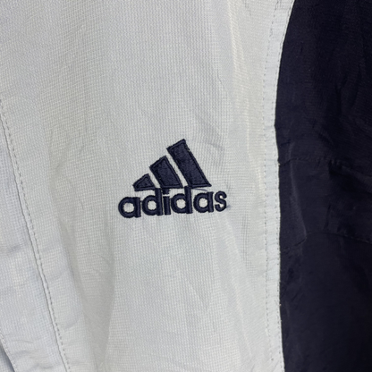2000s Adidas Windbreaker Marine/Hellblau (M)