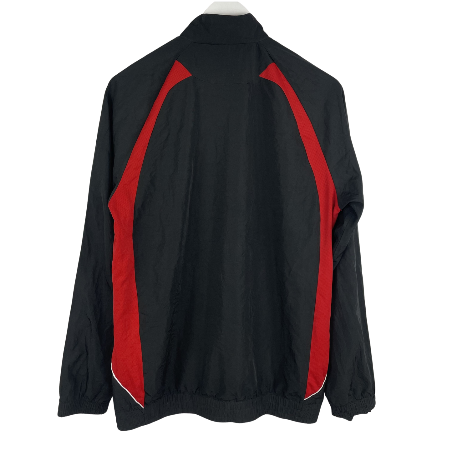 2000s Adidas Trainingsjacke Schwarz/Rot (S)