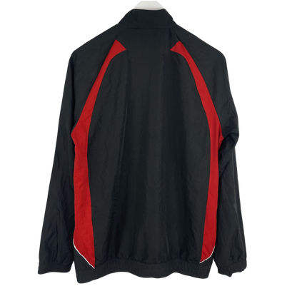 2000s Adidas Trainingsjacke Schwarz/Rot (S)