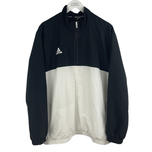 Adidas Team Sports Climalite Jacke Schwarz Weiß (XL)