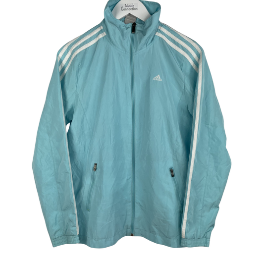 Adidas Windbreaker Türkis Weiß (S)