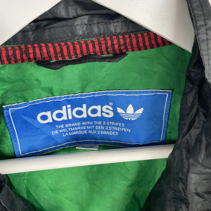 Adidas x Vespa Windbreaker Schwarz/Trikolore (S)