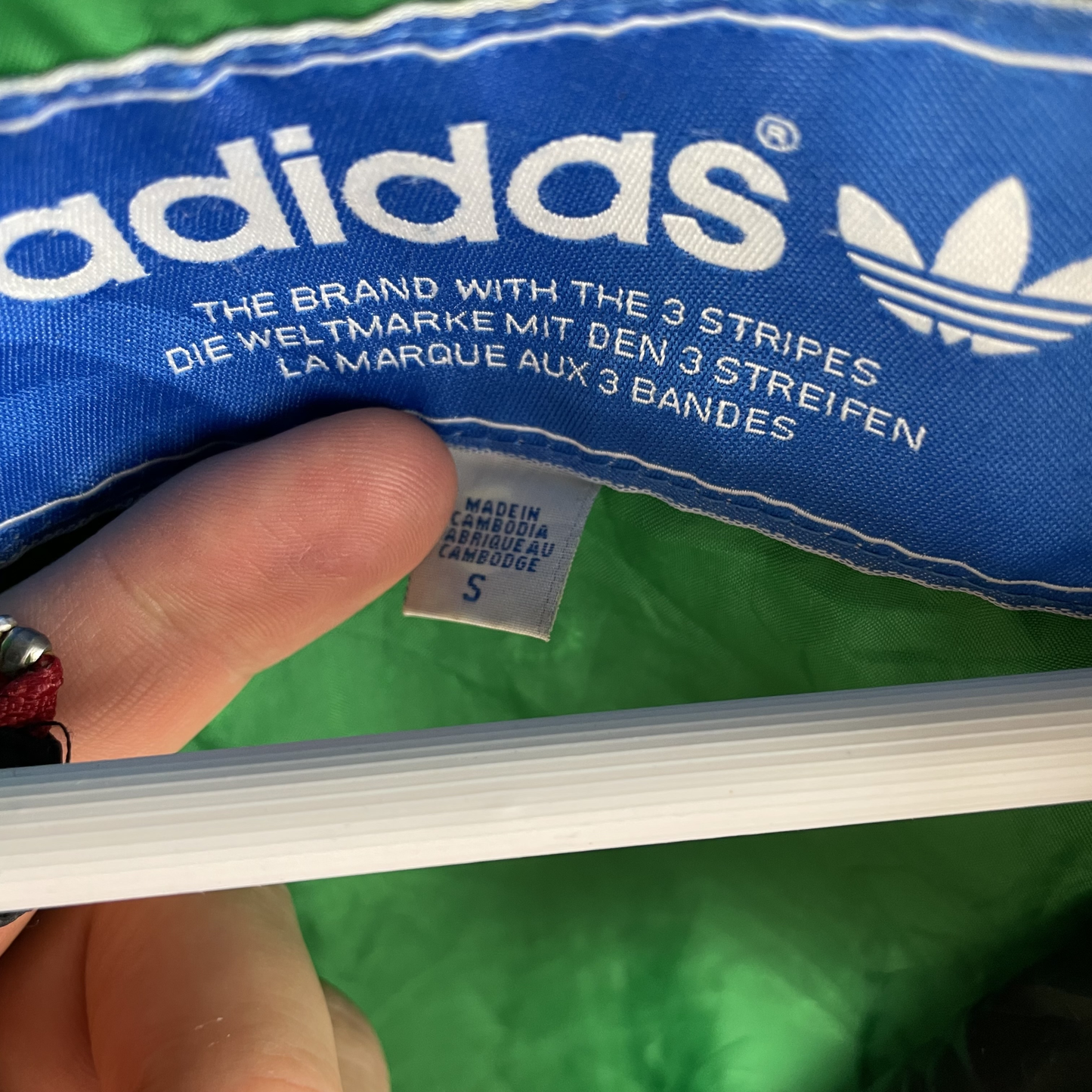 Adidas x Vespa Windbreaker Schwarz/Trikolore (S)
