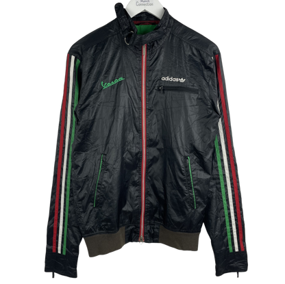 Adidas x Vespa Windbreaker Schwarz/Trikolore (S)