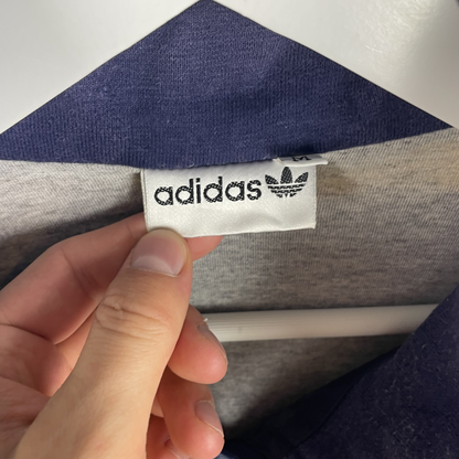 90s Adidas Windbreaker Navy/Gelb/Grau (M)