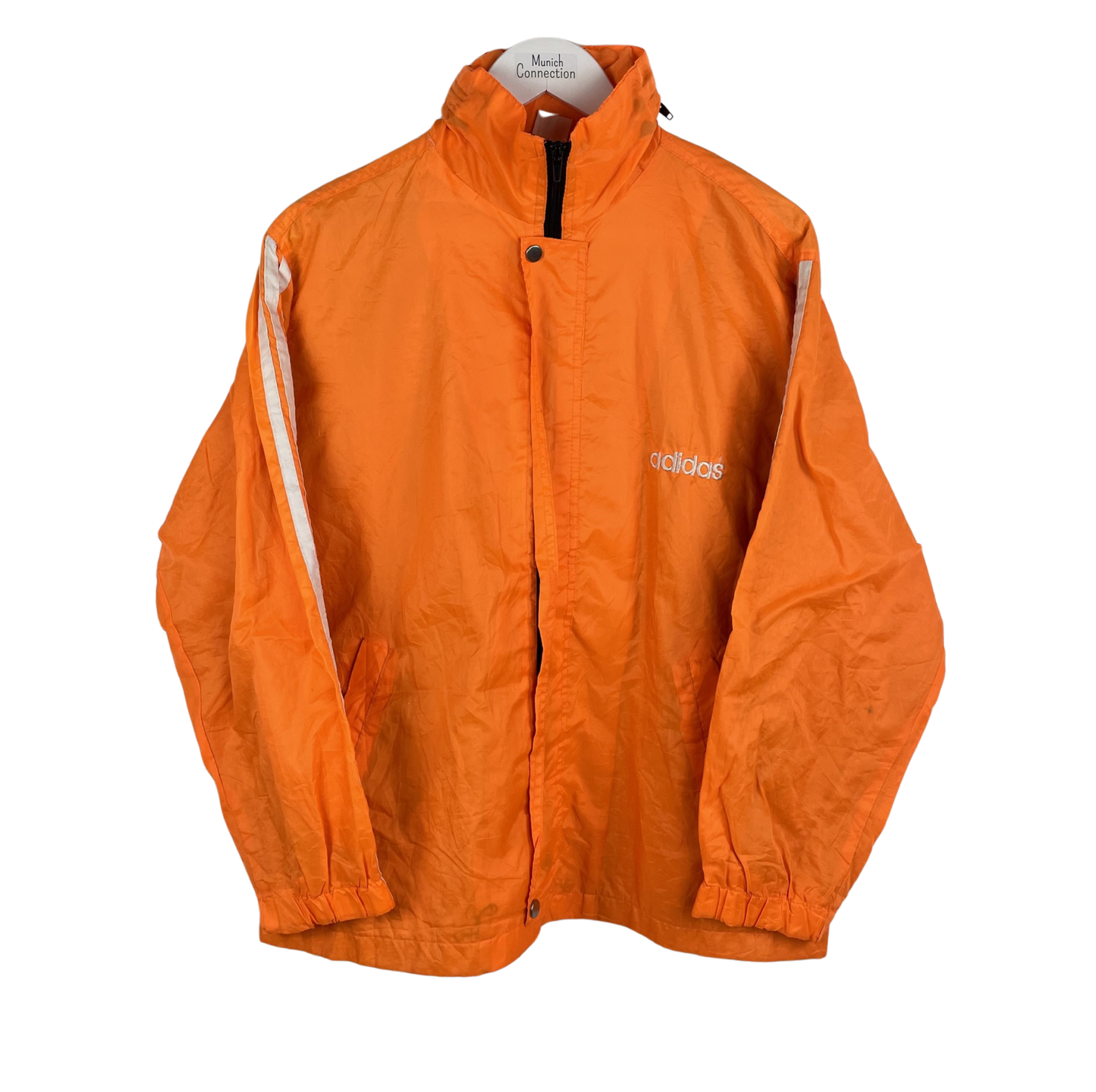 90s Adidas Equipment Windbreaker Orange (L)