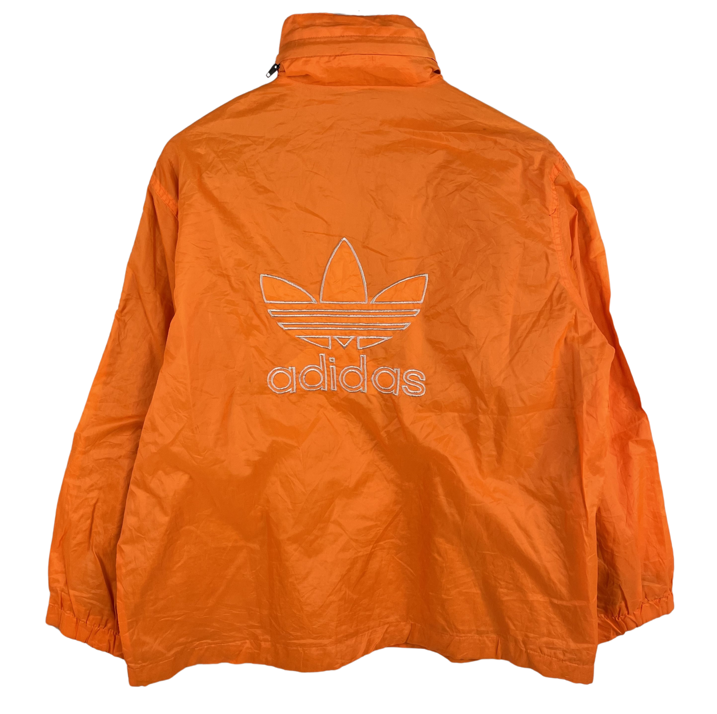 90s Adidas Equipment Windbreaker Orange (L)