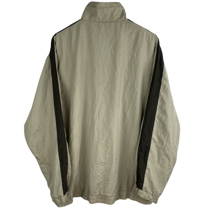 90s Fila Windbreaker Beige Schwarz (L)