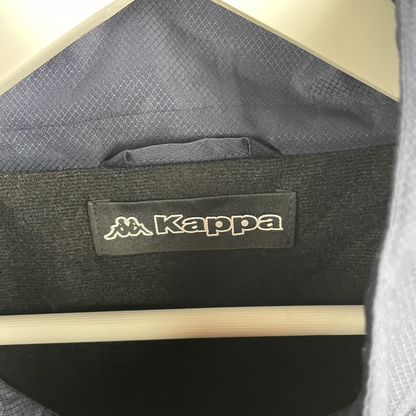 00s Kappa Windbreaker Navy Schwarz (L)