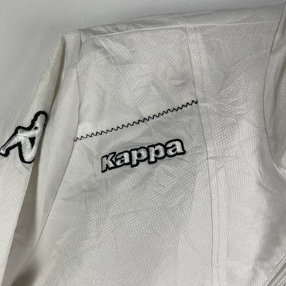 2000s Kappa Windbreaker Weiß Neogolf (L) (Damen gr.)