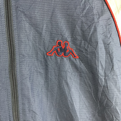 90s Kappa Windbreaker Blau Weiß Rot (M)