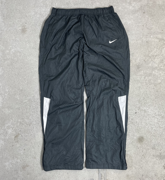 2010s Nike Storm-FIT Track Pants Schwarz/Weiß (L)