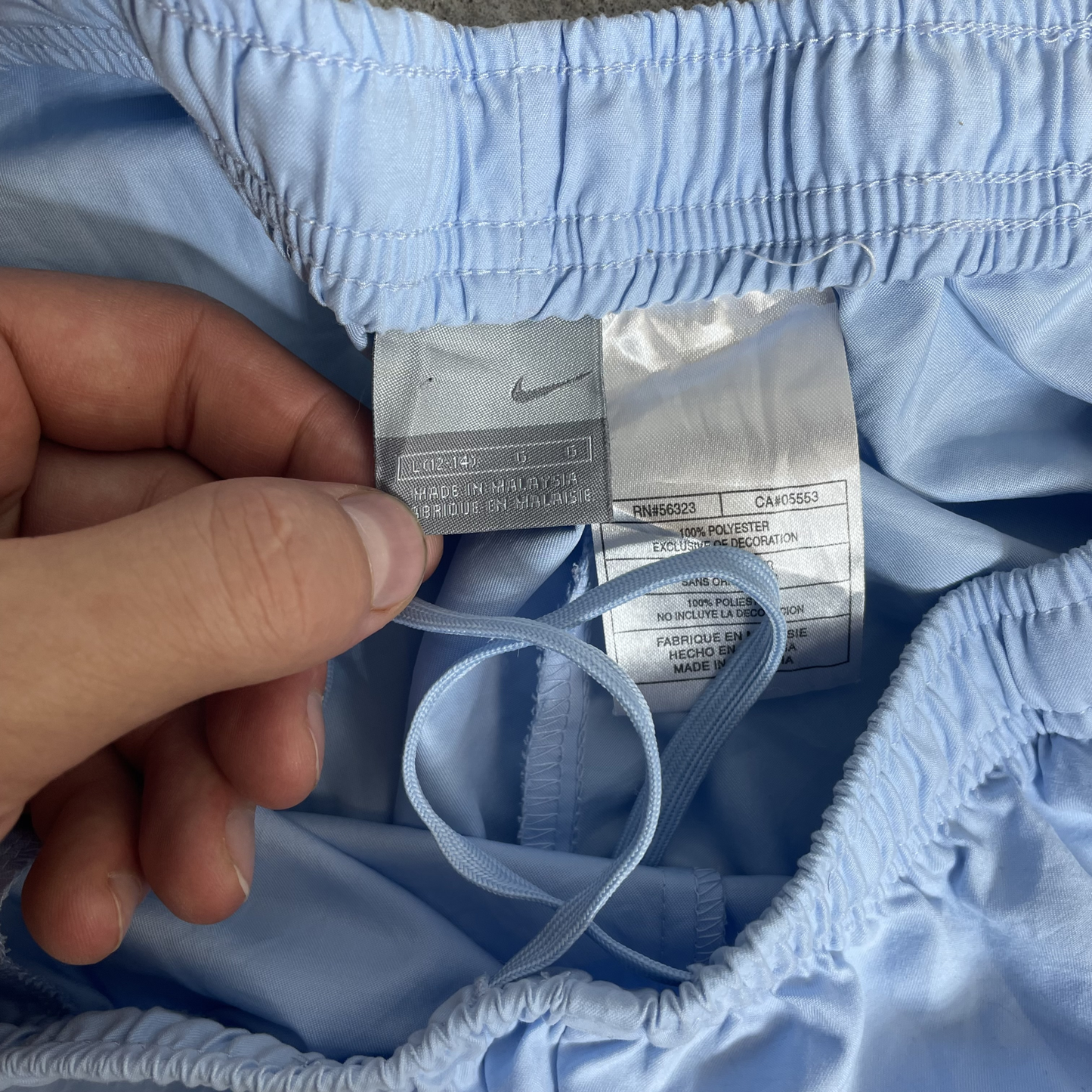 2000s Nike – Trackpants – Hellblau/Royalblau (S/M)