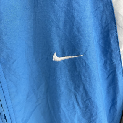 2000s Nike Windbreaker Blau/Schwarz/Weiß (L)