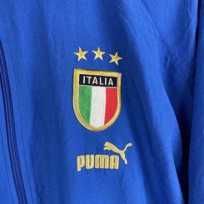 00s Puma Italien Nationalteam Jacke Blau (L)