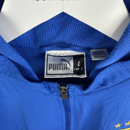 00s Puma Italien Nationalteam Jacke Blau (L)