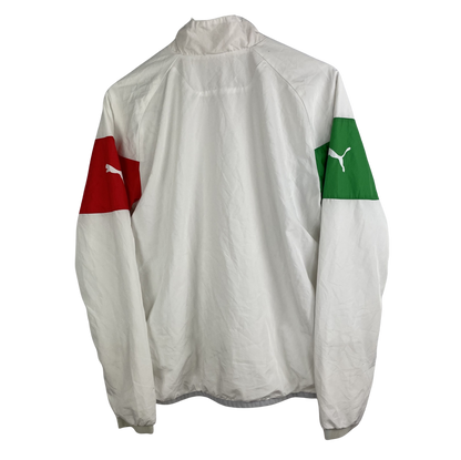 2010s Puma Italien Jacke Tricolore Weiß/Grau (S)