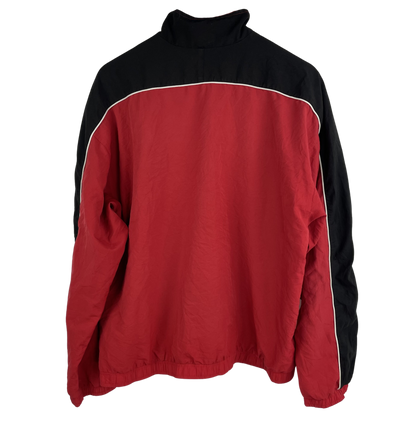 2000s Puma Windbreaker rot schwarz (L)
