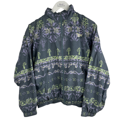 90s Reebok Track Jacket Allover Print Bunt (M)